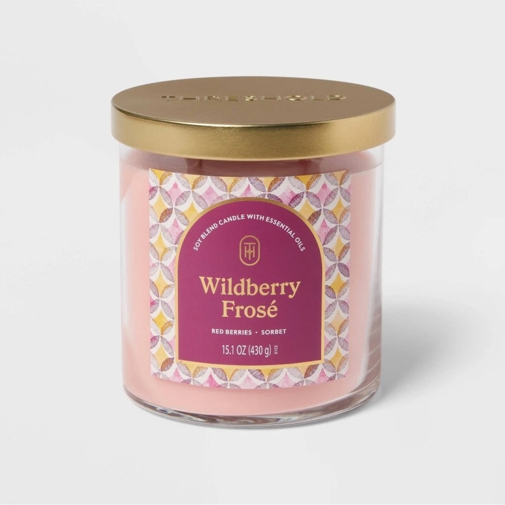 🌸last chance🌸 NEW!! Threshold Wildberry Frosé Candle